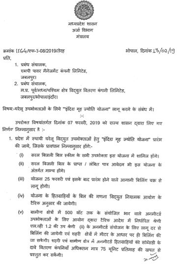 मध्य प्रदेश इंदिरा गृह ज्योति योजना 2023 में आवेदन कैसे करें? MP Indira Grah Jyoti Yojana 2023