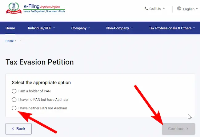 इनकम टैक्स चोरी की शिकायत करने की प्रक्रिया? [Procedure to file Income Tax evasion complaint?]